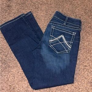 Ariat Women's Boot Cut Jeans in Deep Indigo